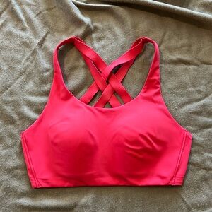 Lululemon Energy High Impact Sports Bra 34D Glaze Pink